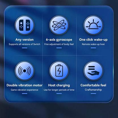 CONTROL MANDO INALÁMBRICO PARA NINTENDO SWITCH JOY-CON GRIS OSCURO | LED