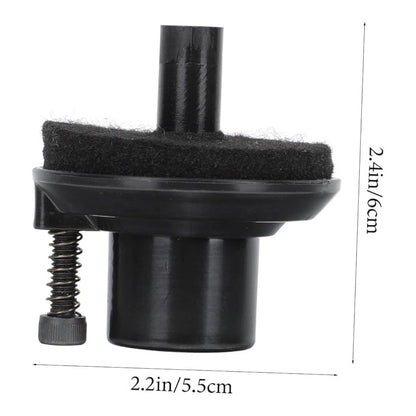 HI-HAT SOPORTE BASE CHARLES PLATILLO BATERÍA PERCUSIÓN NEGRO