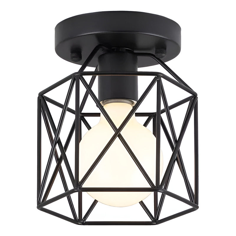 LAMPARA TECHO CRISTAL FLOR LOTO PETALOS LED 110V TRANSPARENTE