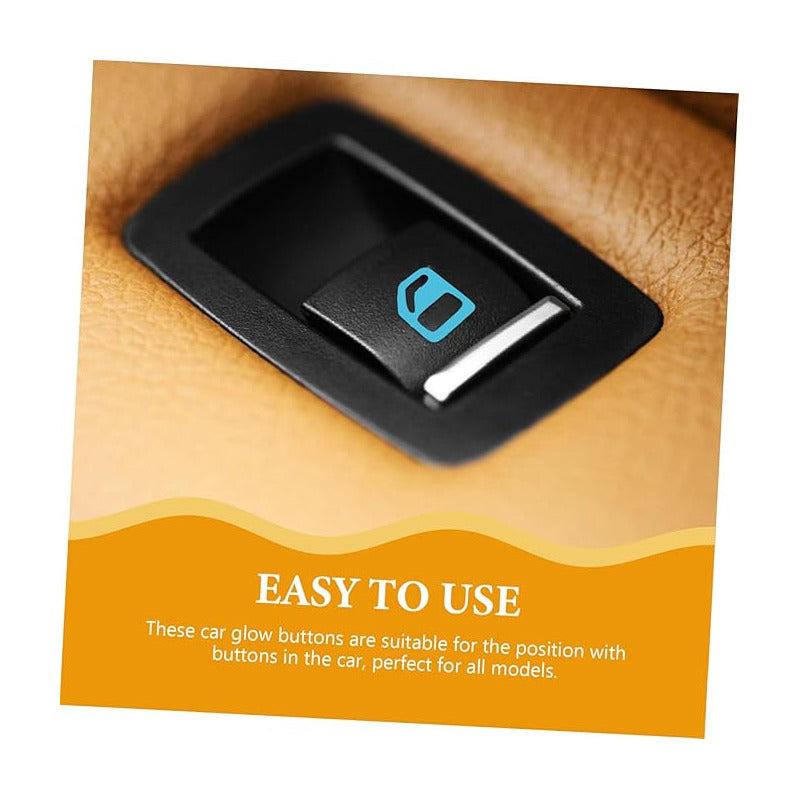 CALCOMANIA ELEVAVIDRIOS LUMINOSA AUTOADHESIVA FLUORESCENTE