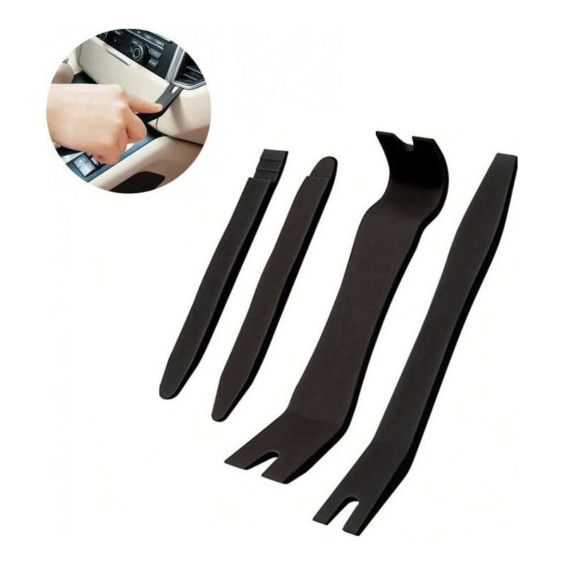 PALANCAS PLÁSTICAS NEGRO DESENSAMBLE ACCESORIOS VEHÍCULO N/A