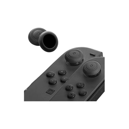 2X PROTECTOR SILICONA JOYSTICK MANDO CONTROL JOY-CON NEGRO NEGRO