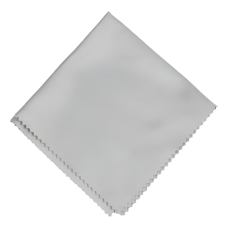 PAÑO SEDA FRANELA LIMPIEZA CELULAR CAMARA GAFAS 60X75MM GRIS