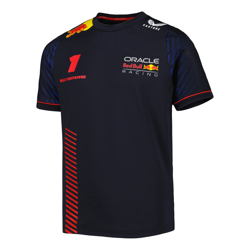 CAMISETA F1 RACING DEPORTIVA POLIESTER TRANSPIRABLE REDBULL AZUL MARINO REDBULL F1 - 1 MAX VERSTAPPEN 2XL (ASIA) POLIÉSTER
