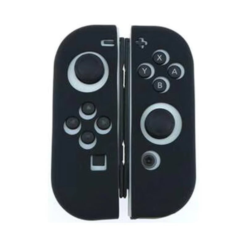 JUEGO PROTECTOR SILICONA CONTROL PARA NINTENDO SWITCH & OLED NEGRO