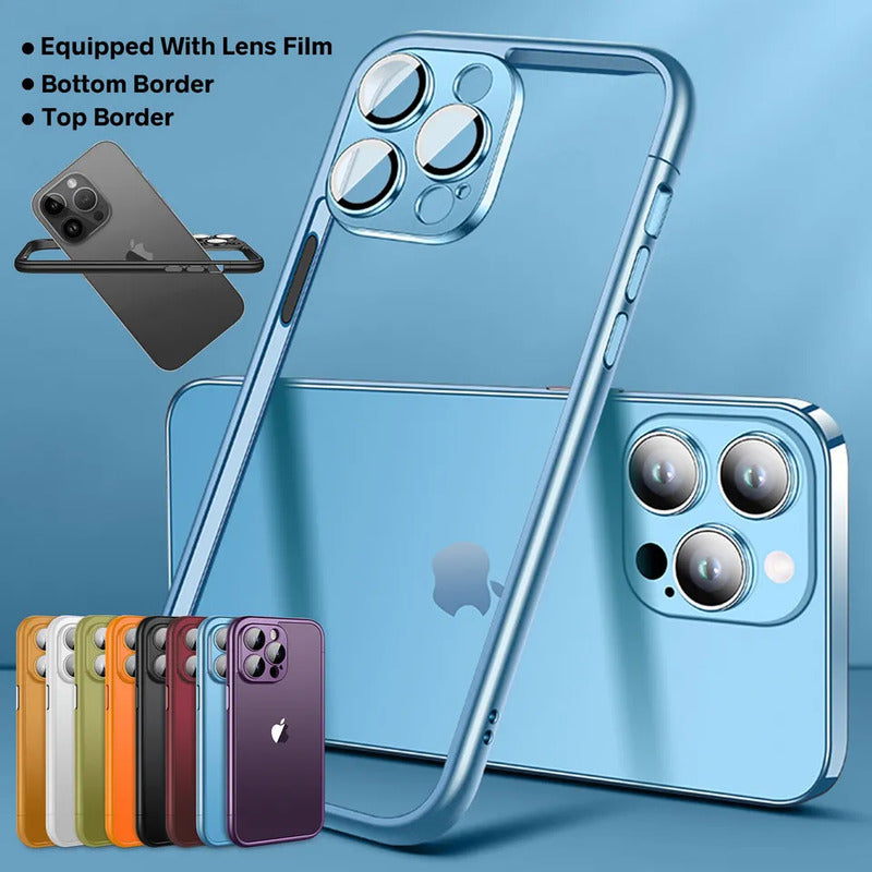 ESTUCHE PROTECTOR FLEXIBLE QI PARA IPHONE 15 PRO MAX FUNDA