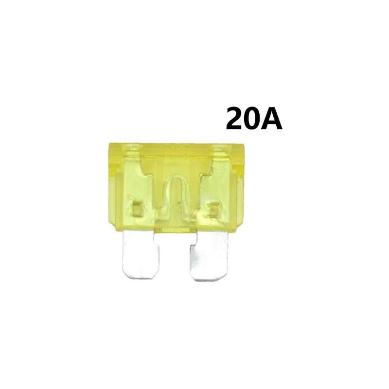 JUEGO 5 FUSIBLES STANDAR CARRO ATO/ATC DE 20A SET KIT