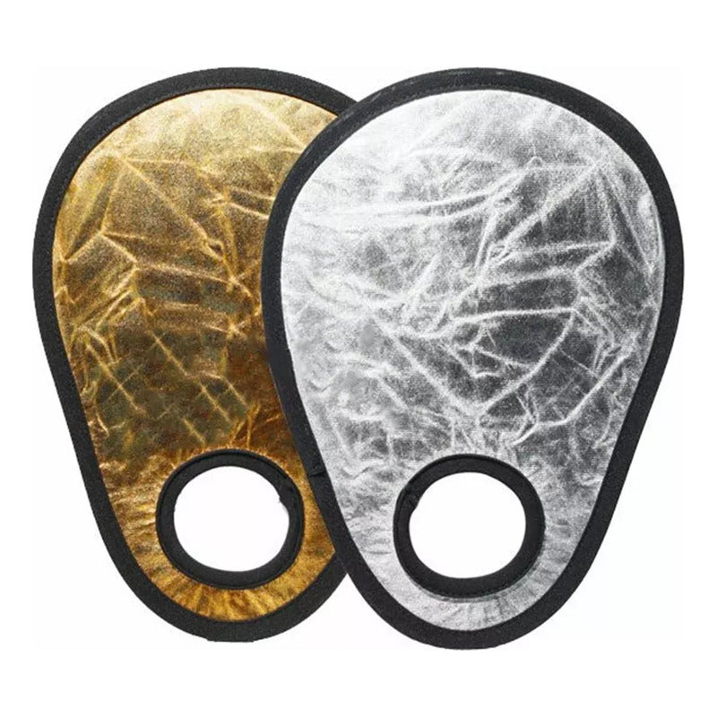 REFLECTOR PLEGABLE FOTOGRAFIA DORADO PLATEADO LENTE DORADO Y PLATEADO