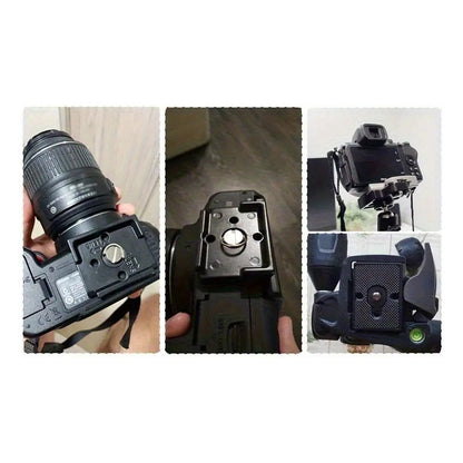 PLACA LIBERACIÓN RÁPIDA PARA MANFROTTO 200PL-14 NEGRO