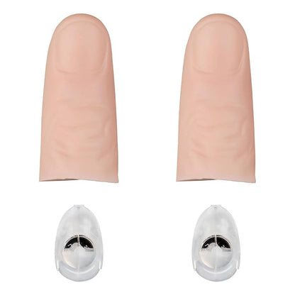 2X DEDOS LUZ LED MAGIA ILUSIONISMO DISFRAZ JUEGO FIESTAS