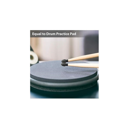 REDUCTOR SONIDO BAQUETAS PROTECTOR PROFESIONLAL 5A BATERÍA NEGRO 5A