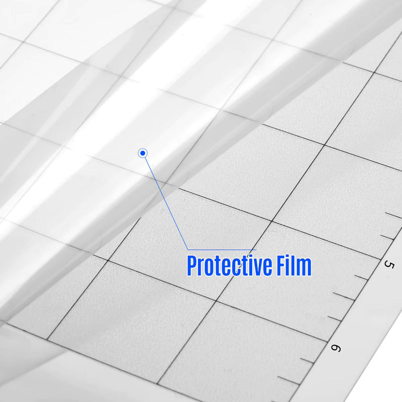 TAPETE CORTE 8X12 PULG AIBECY STANDAR GRIP PARA CRICUT CAMEO TRANSPARENTE