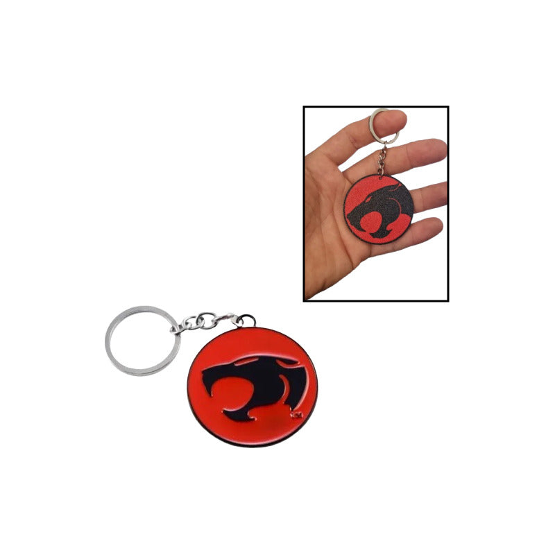 LLAVERO THUNDERCATS LOGO CLÁSICO ROJO