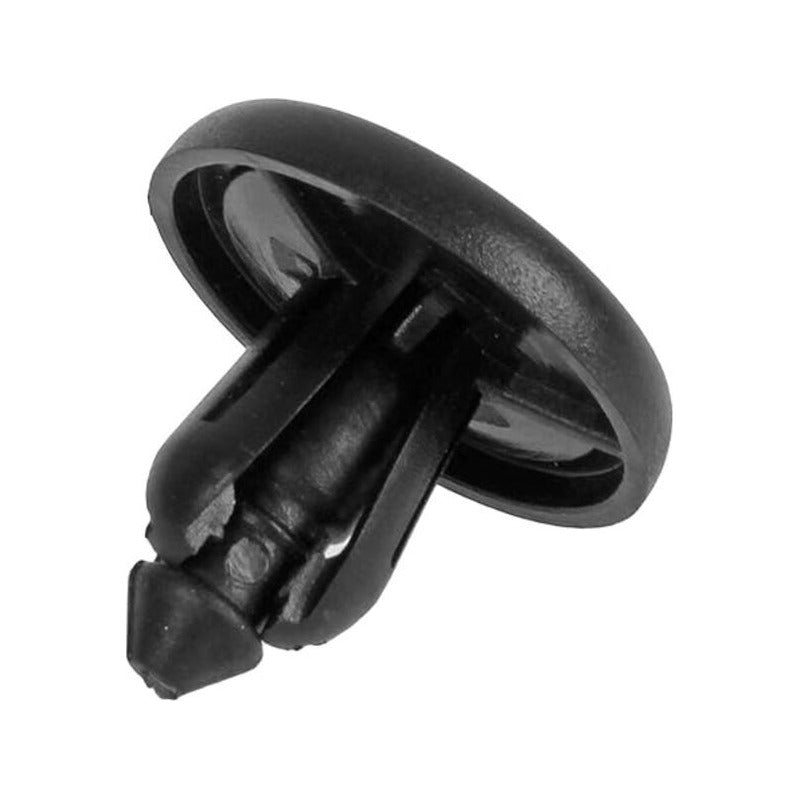 10X CLIPS RETENCIÓN EMPUJE REMACHE AJUSTE CARRO 20X10.5X7MM NEGRO
