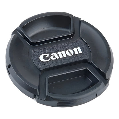 TAPA CANON LENTE Ø72MM FRONTAL+CUERDA CAMARA VIDEO FOTO NEGRO