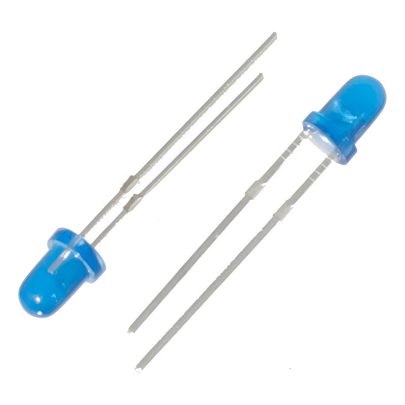 10X LUZ LED DIODO 3MM AZUL 20MA 3-3.2V 6000-7000MCD 3.0-3.2 AZUL