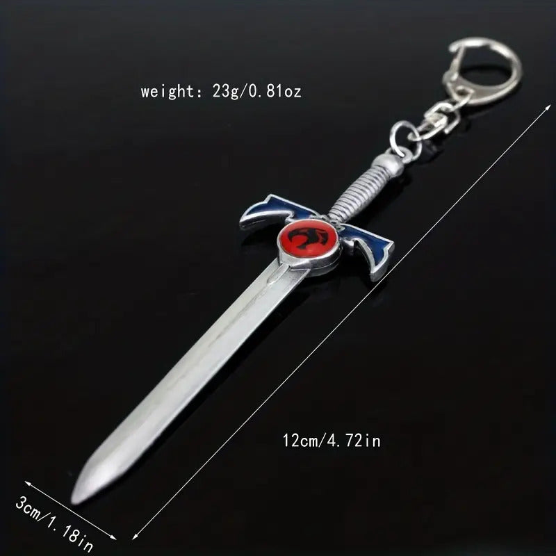 LLAVERO ESPADA THUNDERCATS LION-O PLATEADO