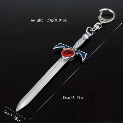 LLAVERO ESPADA THUNDERCATS LION-O PLATEADO