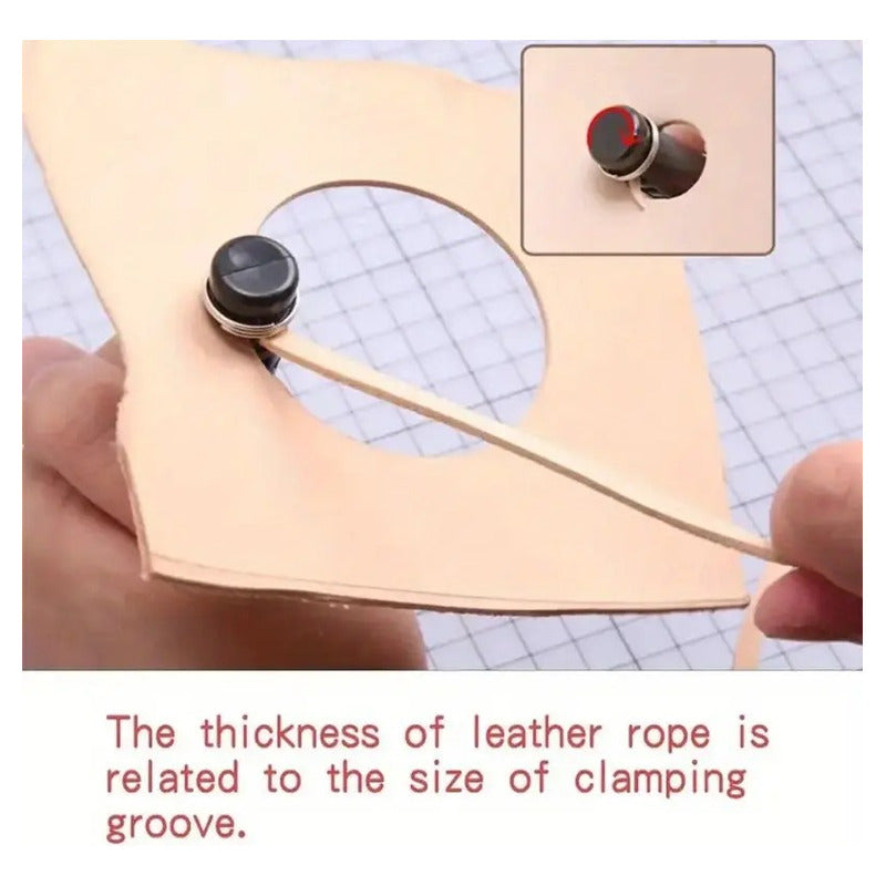 HERRAMIENTA CORTADOR TIRAS CORDÓN CUERO MARROQUINERÍA