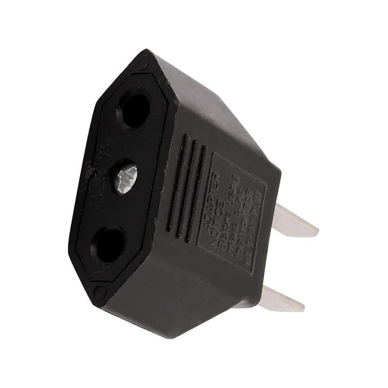 CLAVIJA CONVERTIDOR ADAPTADOR EUROPEA A AMERICANO 1 PIEZA 110V