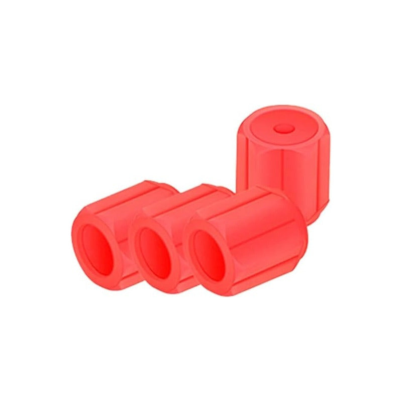 JUEGO TAPA VÁLVULA AIRE NEUMÁTICO LLANTA FLOURESCENTE BRILLA