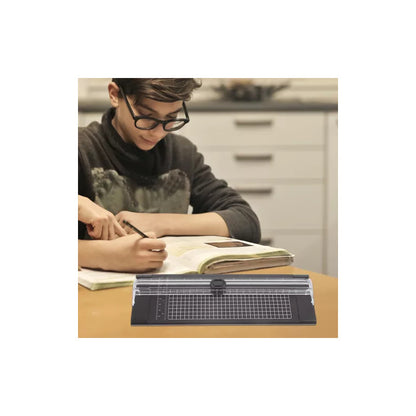 CORTADOR GUILLOTINA PORTATIL BIDIRECCIONAL MANUAL PAPEL A4