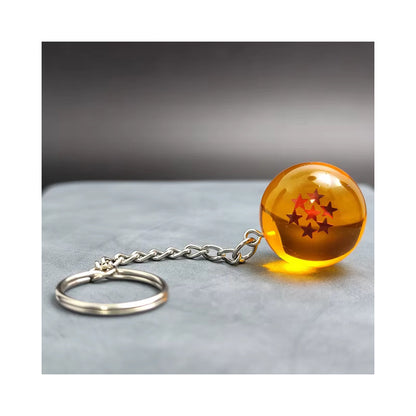 LLAVERO GOKU 7 STAR ESFERAS DEL DRAGON BALL Z SUPER SAYAYIN NARANJA