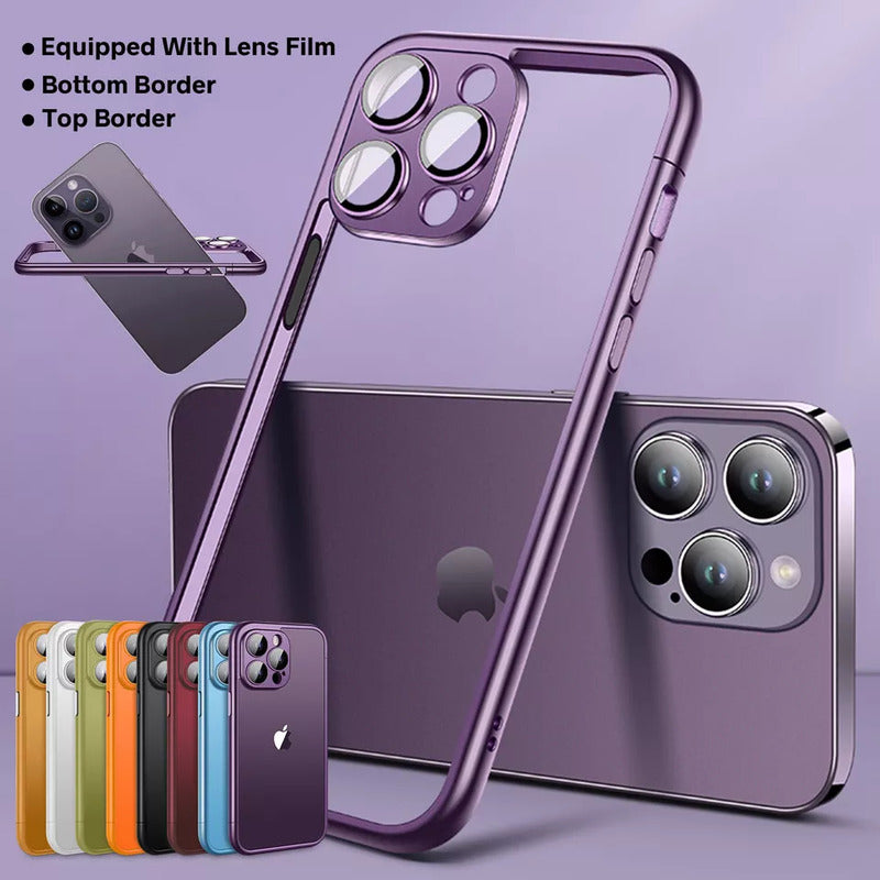 ESTUCHE PROTECTOR FLEXIBLE QI PARA IPHONE 15 PRO MAX FUNDA