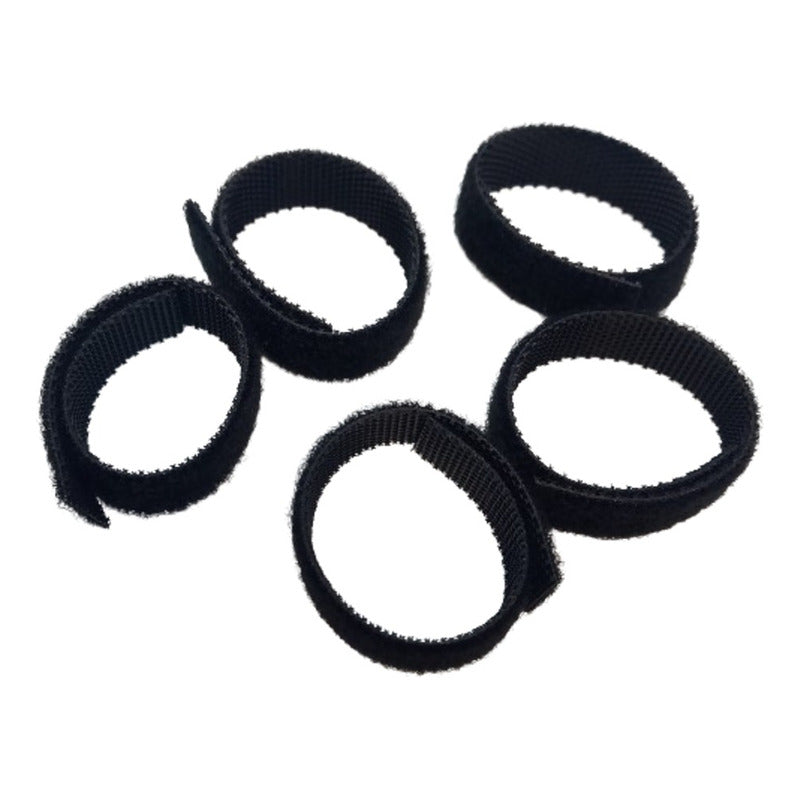 5 X ORGANIZADOR CABLES VELCRO ESCRITORIO OFICINA COMPUTADOR