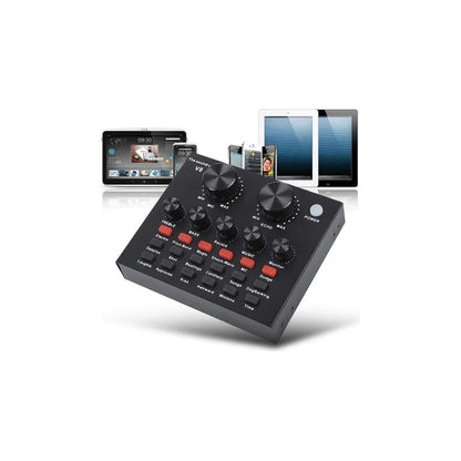 MIXER MEZCLADOR SONIDO USB V8 BM800 PODCAST LIVE VIDEO 5