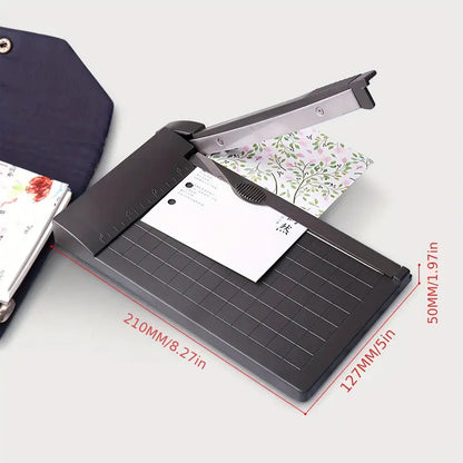 GUILLOTINA PAPEL A5 6 PULGADAS OFICINA ESCRITORIO ARTE