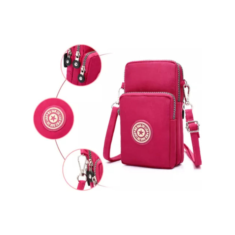 CARTERA BOLSO MALETIN ESTUCHE CELULAR DOCUMENTOS VIAJE