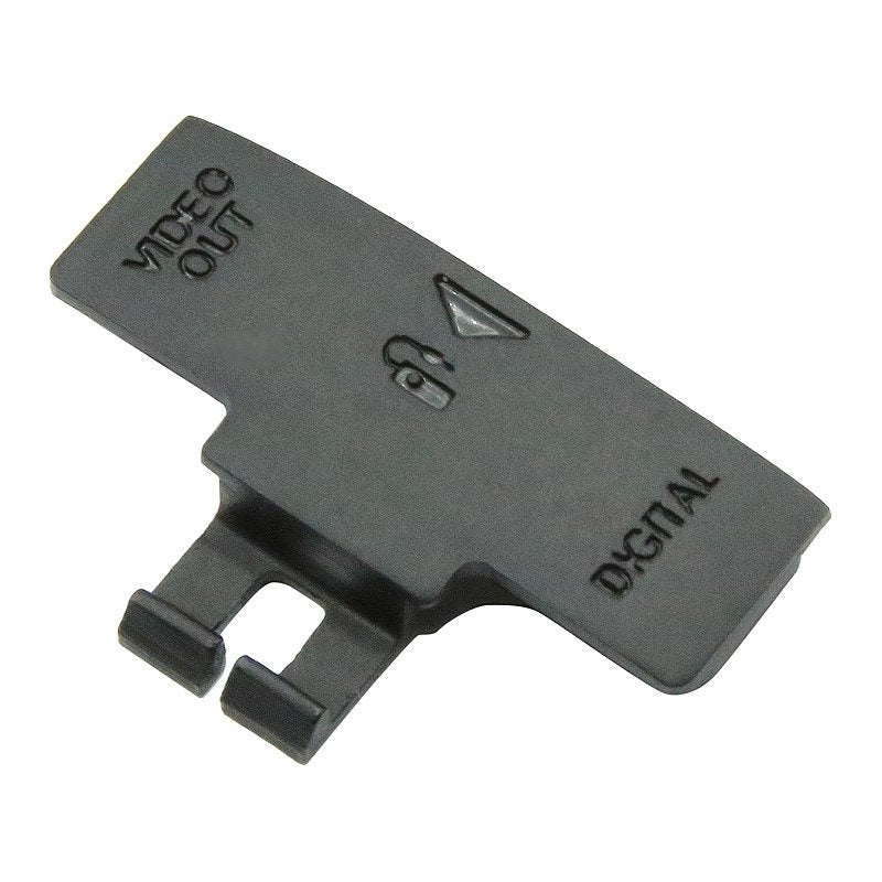 CUBIERTA TAPA COBERTOR GOMA CAUCHO CONEXION CANON 350D 400D NEGRO