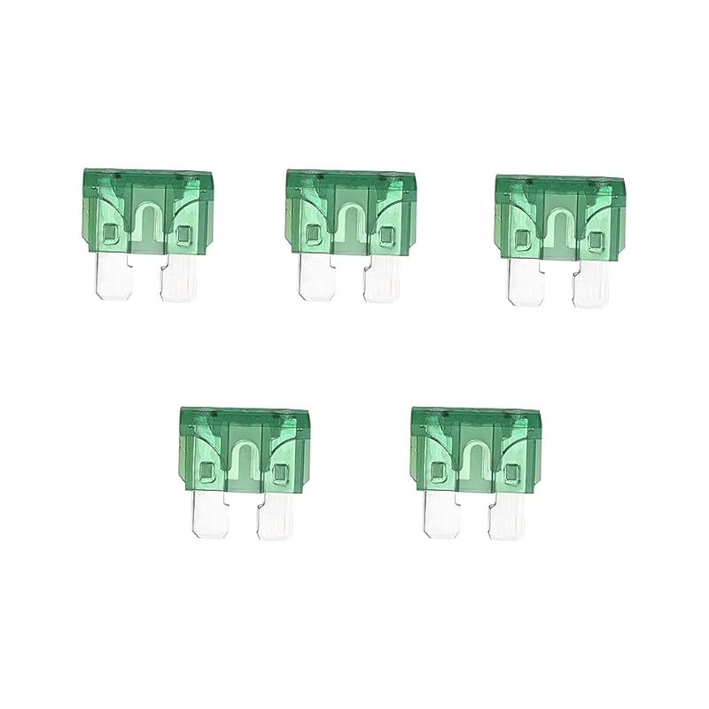 JUEGO 5 FUSIBLES STANDAR CARRO ATO/ATC DE 30A SET KIT