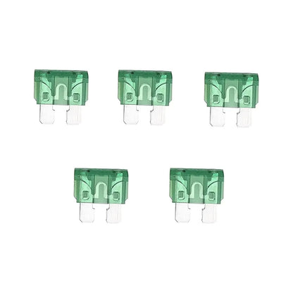 JUEGO 5 FUSIBLES STANDAR CARRO ATO/ATC DE 30A SET KIT
