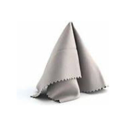 PAÑO SEDA FRANELA LIMPIEZA CELULAR CAMARA GAFAS 60X75MM GRIS