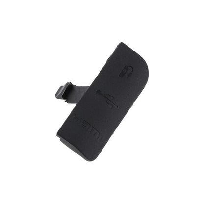 CUBIERTA TAPA COBERTOR GOMA CAUCHO CONEXIONES CANON 1200D NEGRO