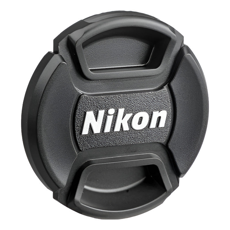 TAPA LENTE NIKON FRONTAL+CUERDA Ø49MM FOTO VIDEO CAMARA NEGRO