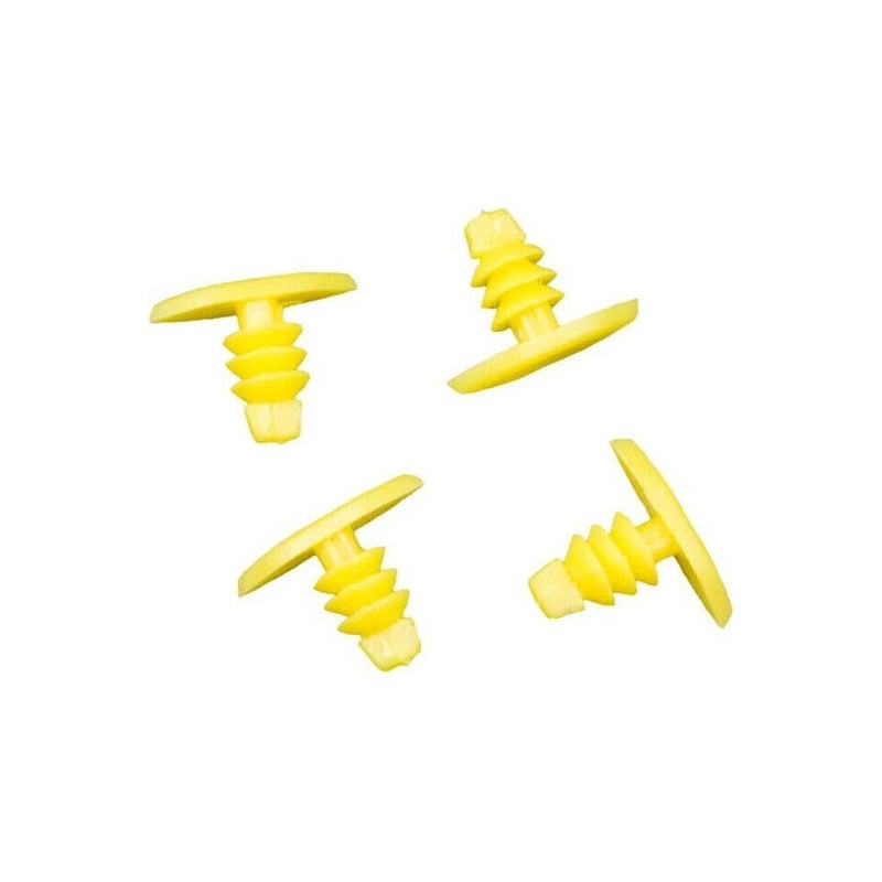 10X PIN CLIP REMACHE PLASTICO TAPICERIA PUERTA PANEL CARRO
