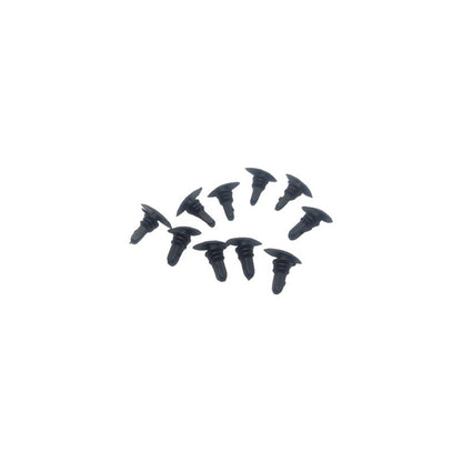 10X PIN CLIP UNIVERSAL PLÁSTICO TAPICERIA PUERTA PANEL CARRO