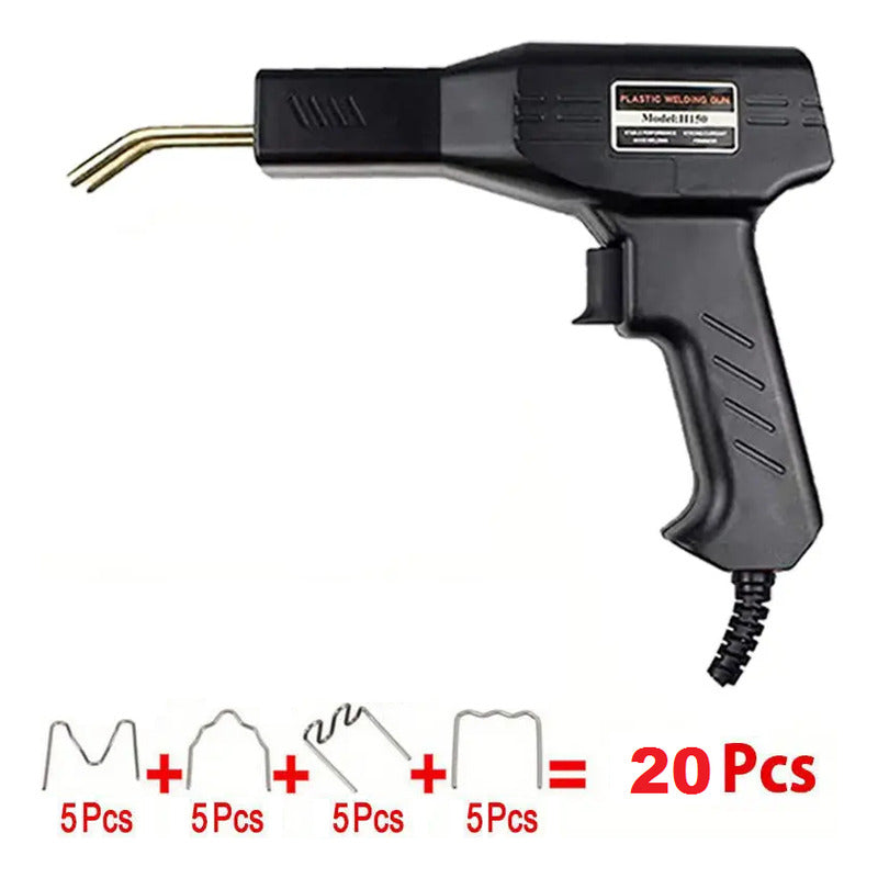 PISTOLA MÁQUINA SOLDAR PLÁSTICO SOLDADOR NEGRO RESTAURACIÓN NEGRO 110V