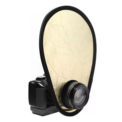 REFLECTOR PLEGABLE FOTOGRAFIA DORADO PLATEADO LENTE DORADO Y PLATEADO