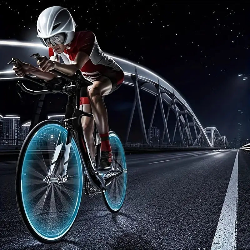 JUEGO TAPA FLOURESCENTE AZUL VÁLVULA AIRE NEUMÁTICO LLANTA