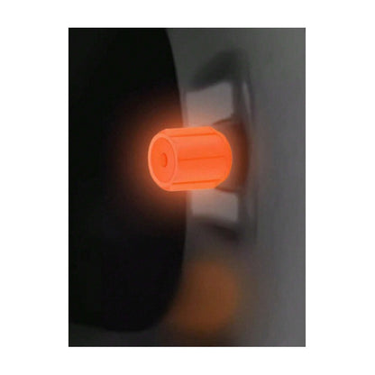 JUEGO TAPA VÁLVULA AIRE NEUMÁTICO LLANTA FLOURESCENTE BRILLA