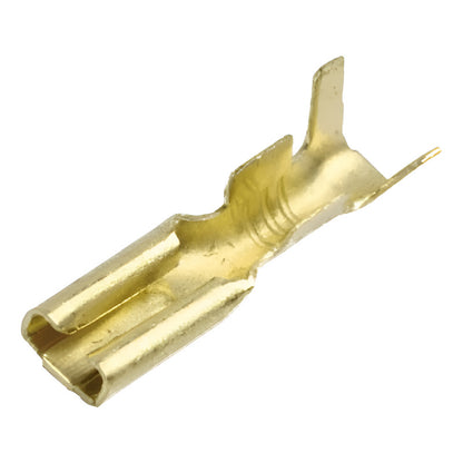 10X CONECTOR ENCRIMPADO 2.8 HEMBRA 16MM CONEXION ELECTRICO COBRE