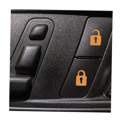 CALCOMANIA LUMINOSA ELEVAVIDRIOS FLUORESCENTE AUTOADHESIVA