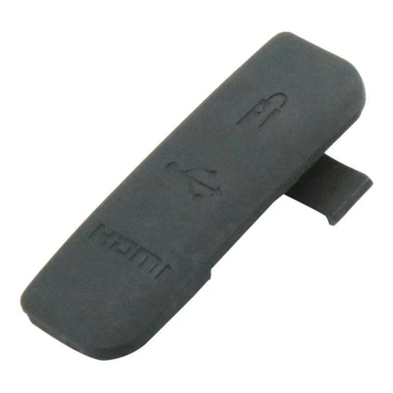 CUBIERTA TAPA COBERTOR GOMA CAUCHO CONEXIONES CANON 1200D NEGRO