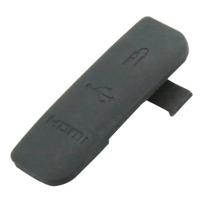 CUBIERTA TAPA COBERTOR GOMA CAUCHO CONEXIONES CANON 1200D NEGRO