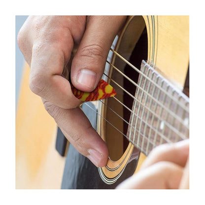 5X PUAS PICKS UÑAS GUITARRA ACÚSTICA ELÉCTRICA COLOR VARIADO VARIADO FINO