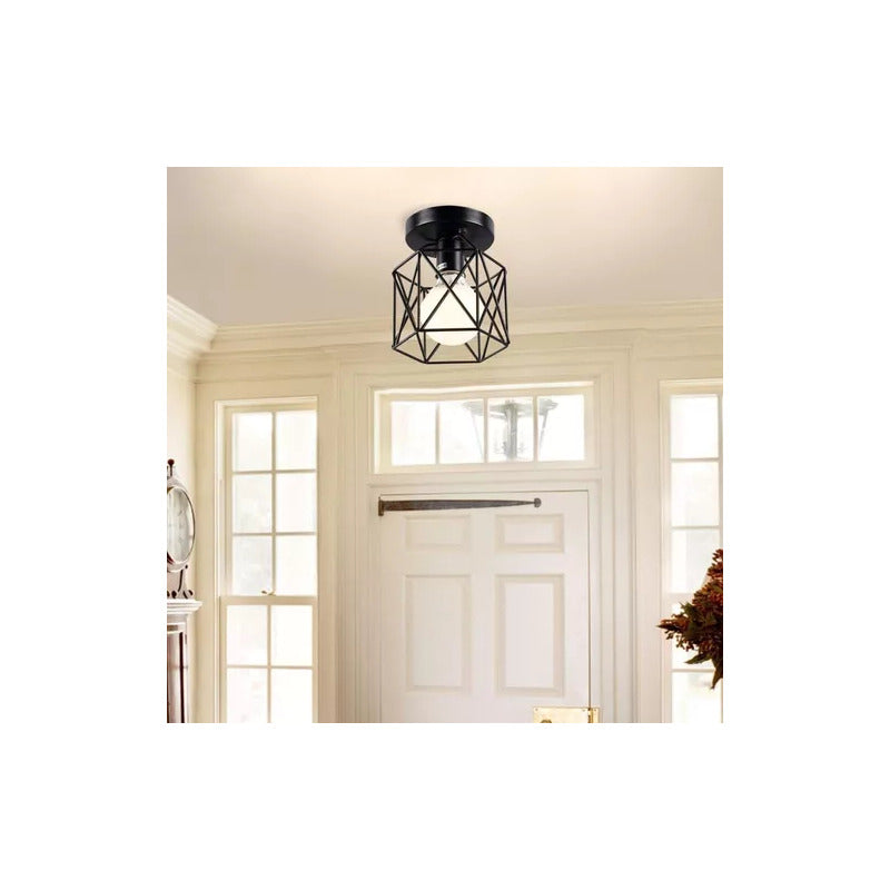 LAMPARA TECHO CRISTAL FLOR LOTO PETALOS LED 110V TRANSPARENTE